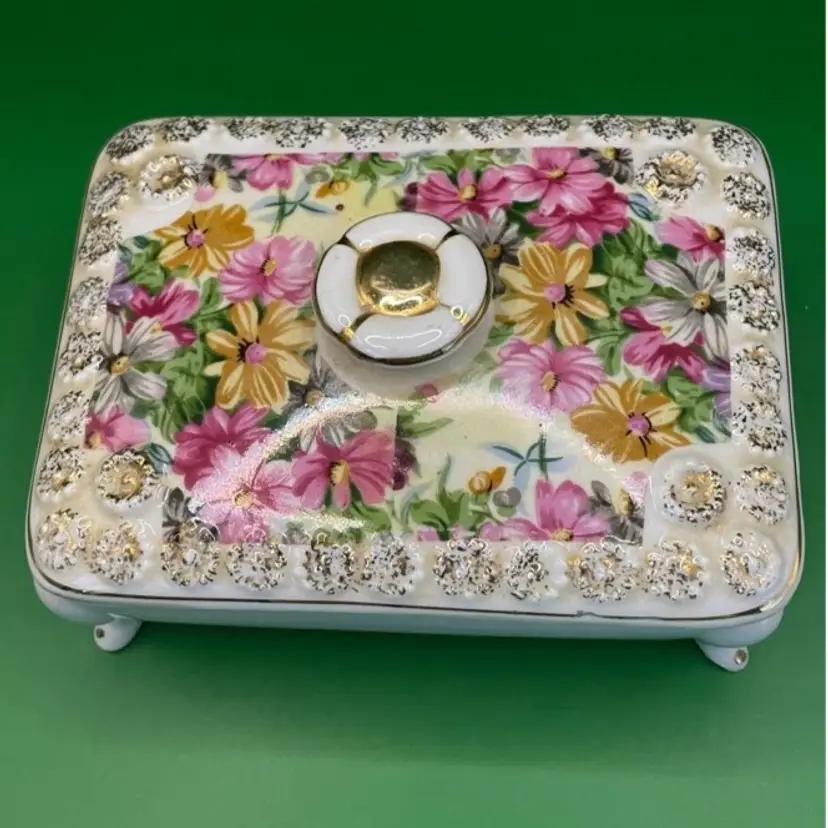 Vintage Tilso Japan Trinket Box