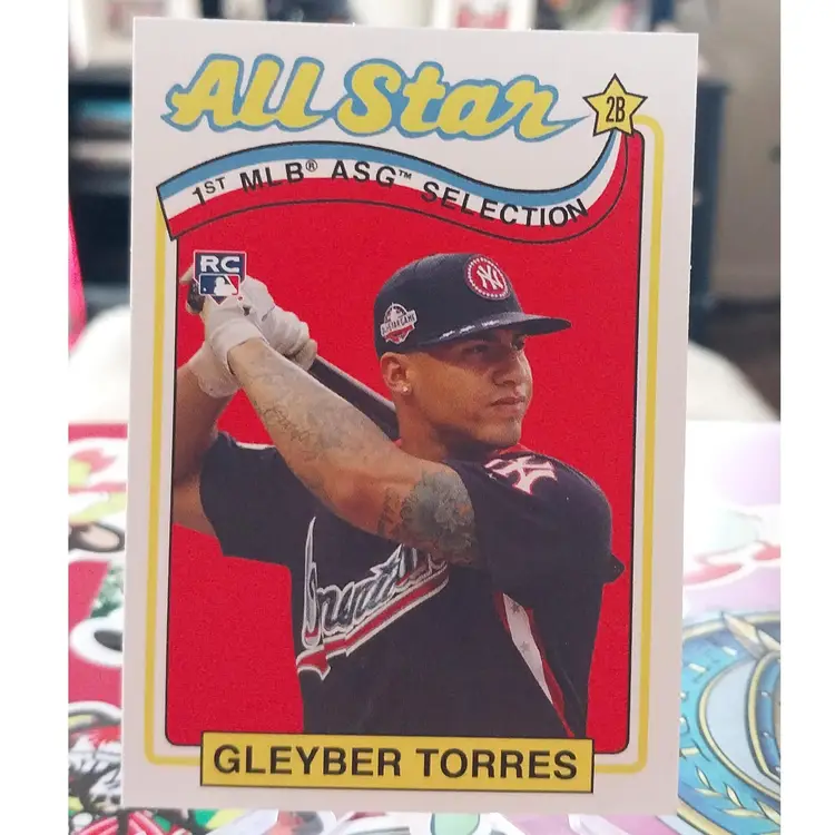 2018 Topps Throwback Thursday Set 23 1st All-Star Selection Gleyber Torres Rookie
