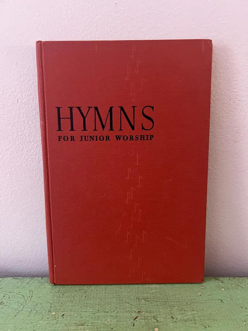 Hymns For Junior Worship 1940- Westminster Press. Vintage Hymnal Song Book Sheet Music