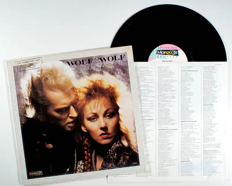 Wolf and Wolf - Self Titled (1984) Vinyl LP • Don't Take The Candy, New Wave