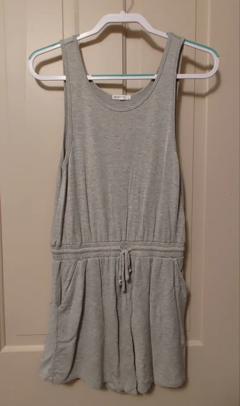 Romper- Brand: Antistar. Size Medium. 95% Rayon, 5% Spandex. No callouts.