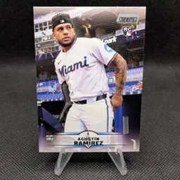 Augustin Ramirez 2025 Topps Stadium Club Rookie RC #108 - Miami Marlins