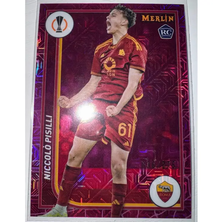 Roma 9 Card Soccer Lot