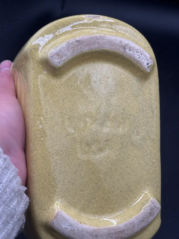 Vintage UPCO planter yellow