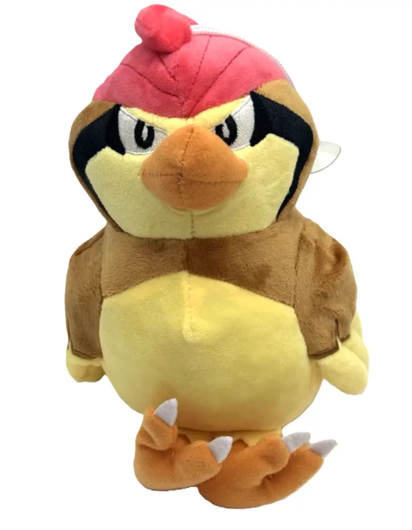 Pokémon Pidgeotto Plush Doll 8” Stuffed Animal Toy With Suction Cup BNWOT