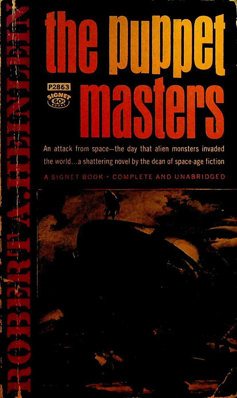 The Puppet Masters by Robert A Heinlein Paperback