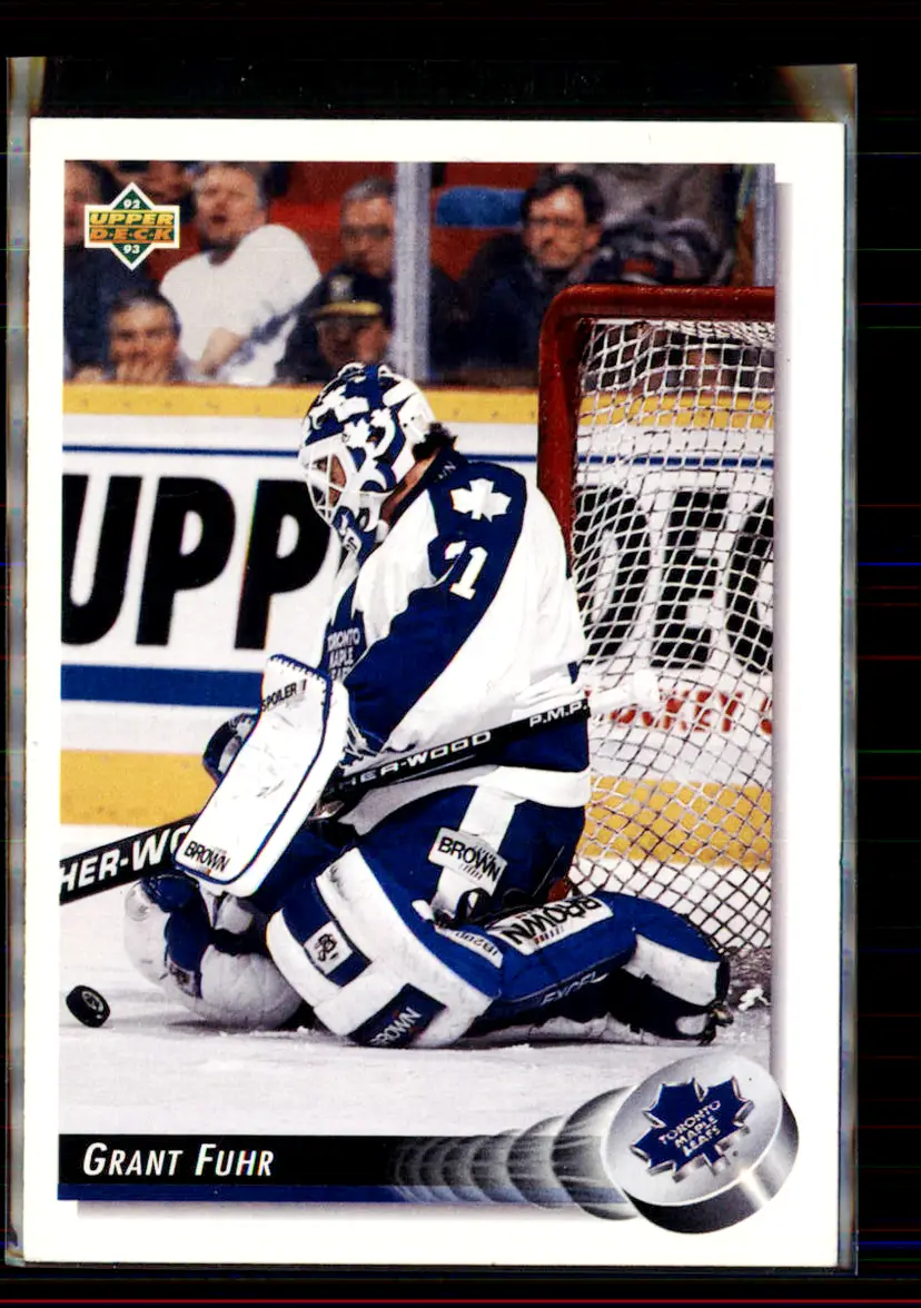 Grant Fuhr 1992-93 Upper Deck #271 - Toronto Maple Leafs - (146-)