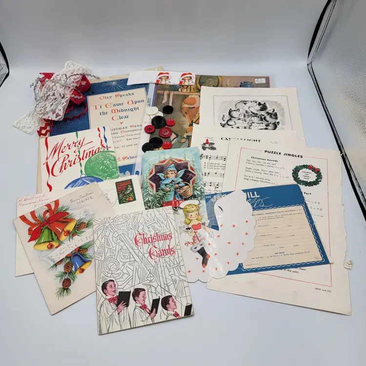 Christmas Themed Junk Journal Kit #2