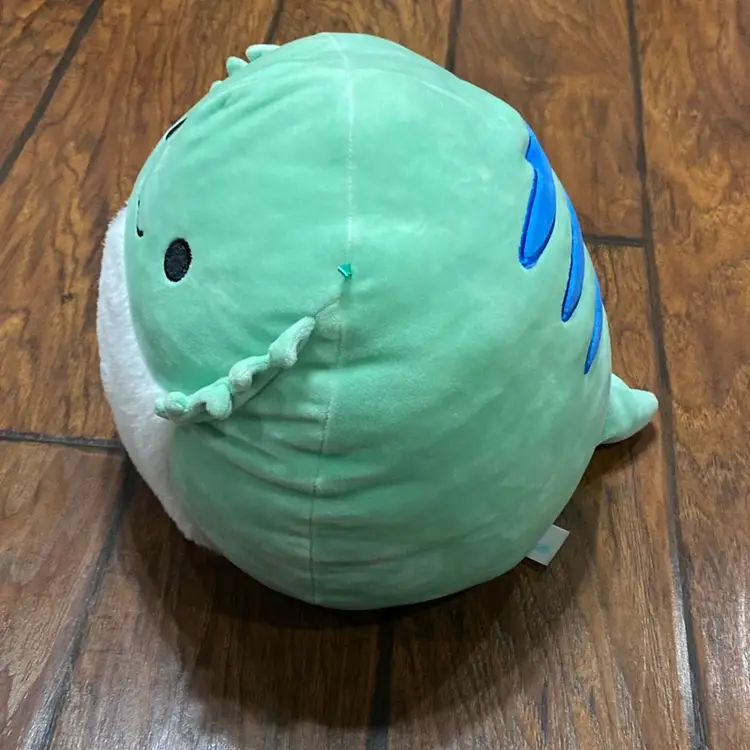 Squishmallow ABE The BEARDED DRAGON Plush Green