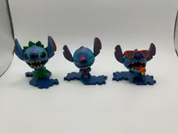 Disney Stitch Series 1 Collect & Connect 3 Figure Lot Culturefly