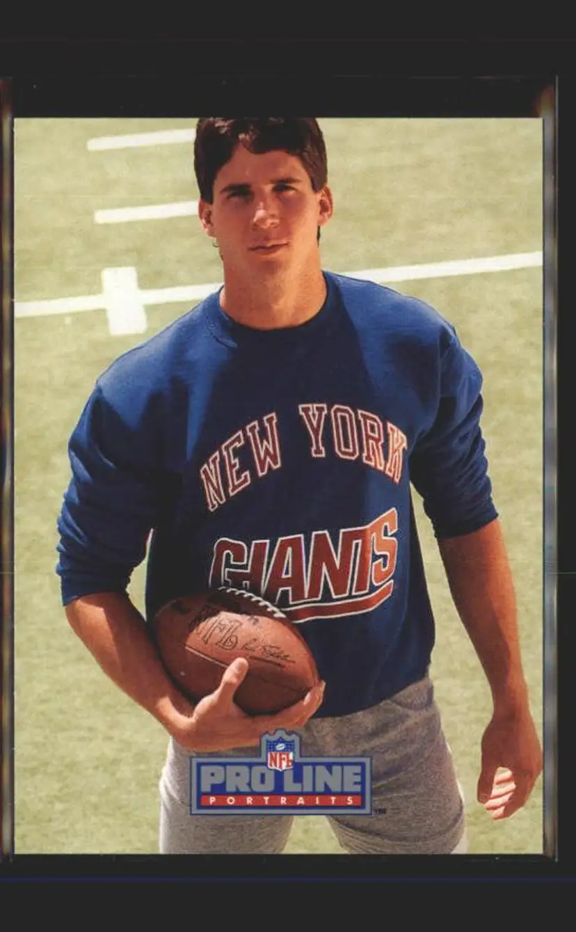 1991 Pro Line Portraits #96 Ed McCaffrey - (137) - New York Giants