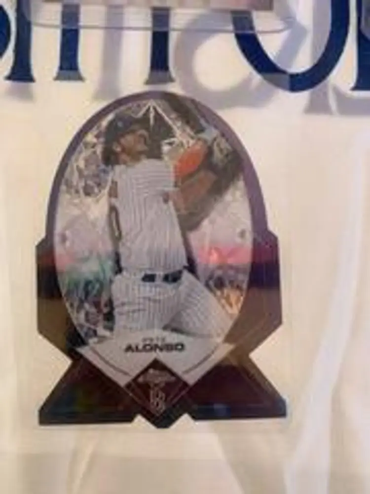 2020 Topps Chrome Ben Baller Pete Alonso #BDC-8 Diamond Die Cut