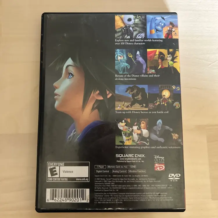 Kingdom Hearts (Sony PlayStation 2, 2002) Greatest Hits