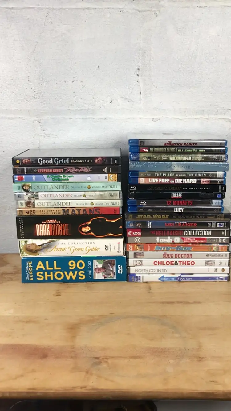 Mixed DVD and Blu-Ray Lot