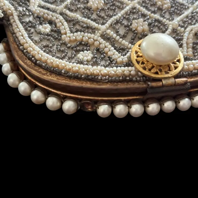 Vintage Beaded Clutch