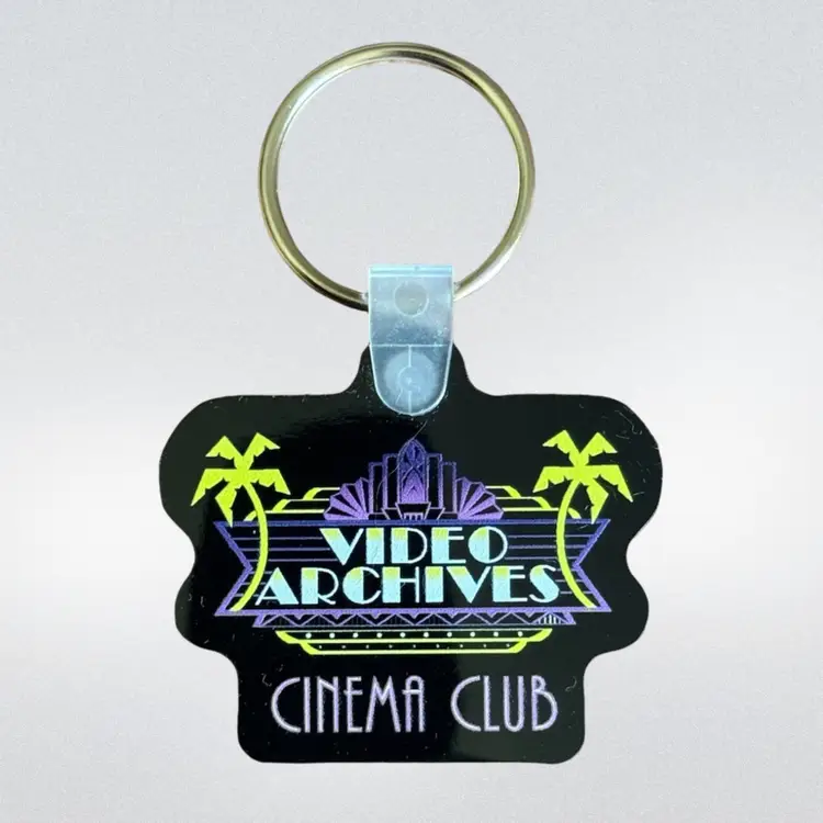 Video Archives Cinema Club Keychains - 2 Styles To Choose From