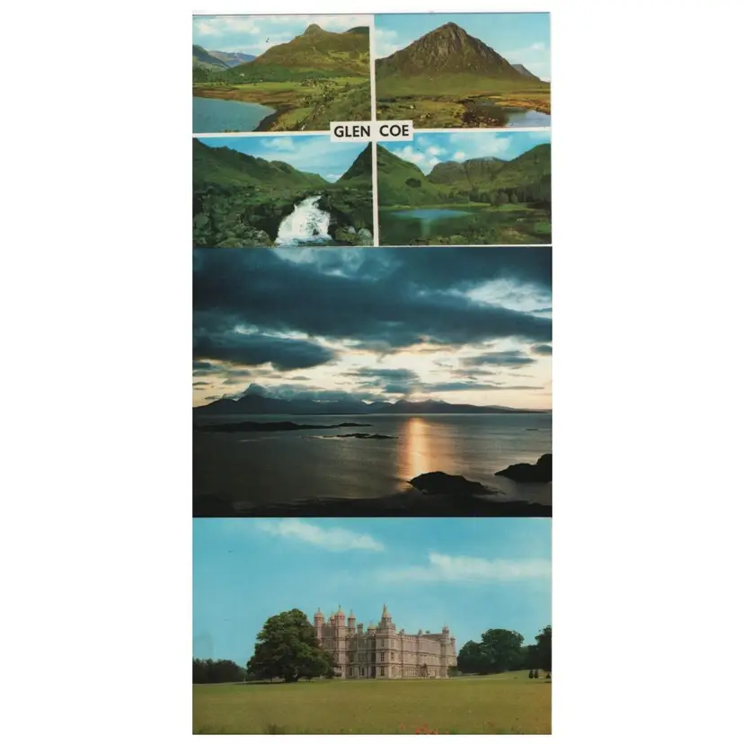 15 Vintage Color Postcards United Kingdom Unposted Buildings Scenics Places Travel Memories Anglophiles