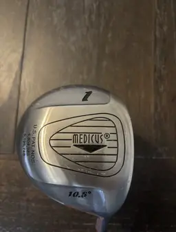 Medicus 10.5° Driver Dual-Hinged True Temper Dynamic Steel Swing Trainer 45" RH