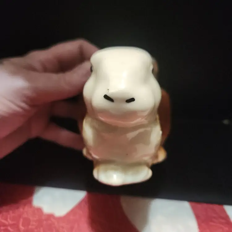 Vintage Easter Bunny planter