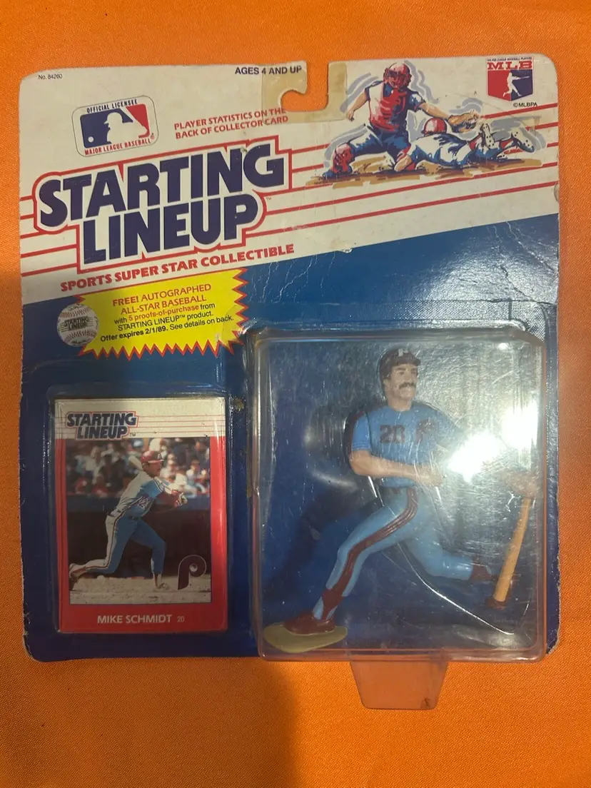 1988 MIKE SCHMIDT Philadelphia Phillies 20 - Rookie Starting Lineup *SEALED*