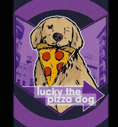Lucky The Pizza Dog