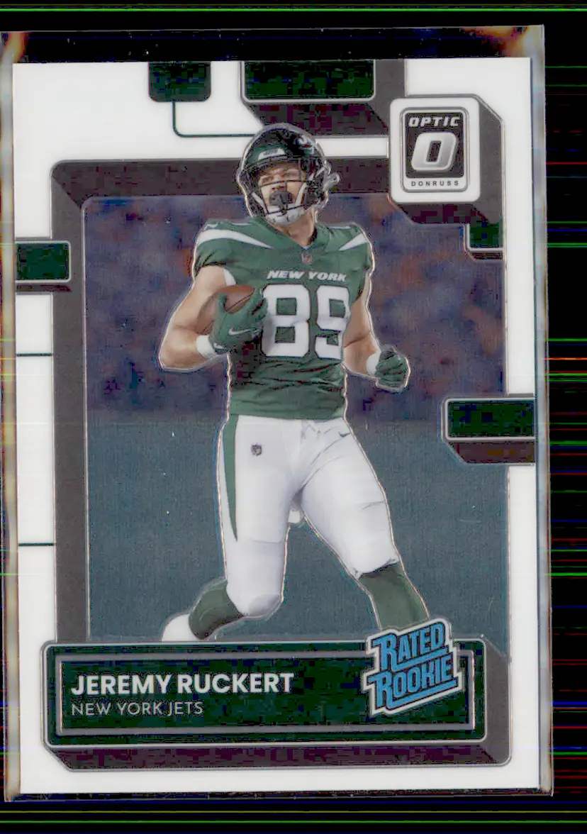 Jeremy Ruckert 2022 Donruss Optic #291 - New York Jets - (130-306)