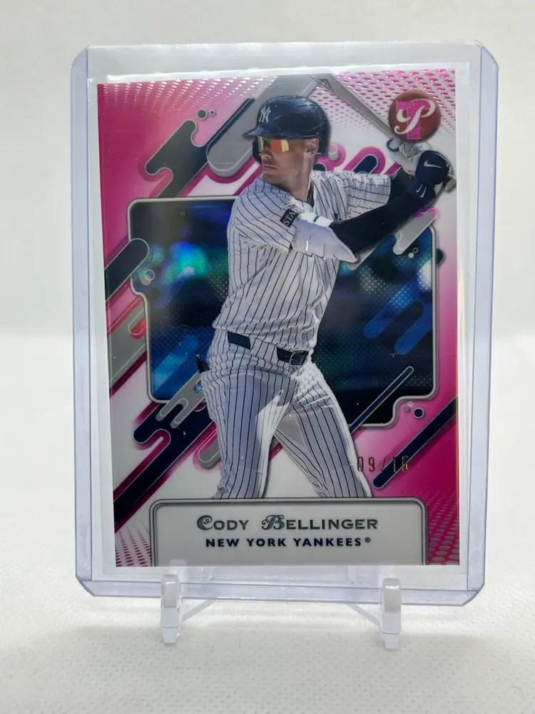Cody Bellinger 2025 Topps Pristine Pink Refractor /15 New York Yankees