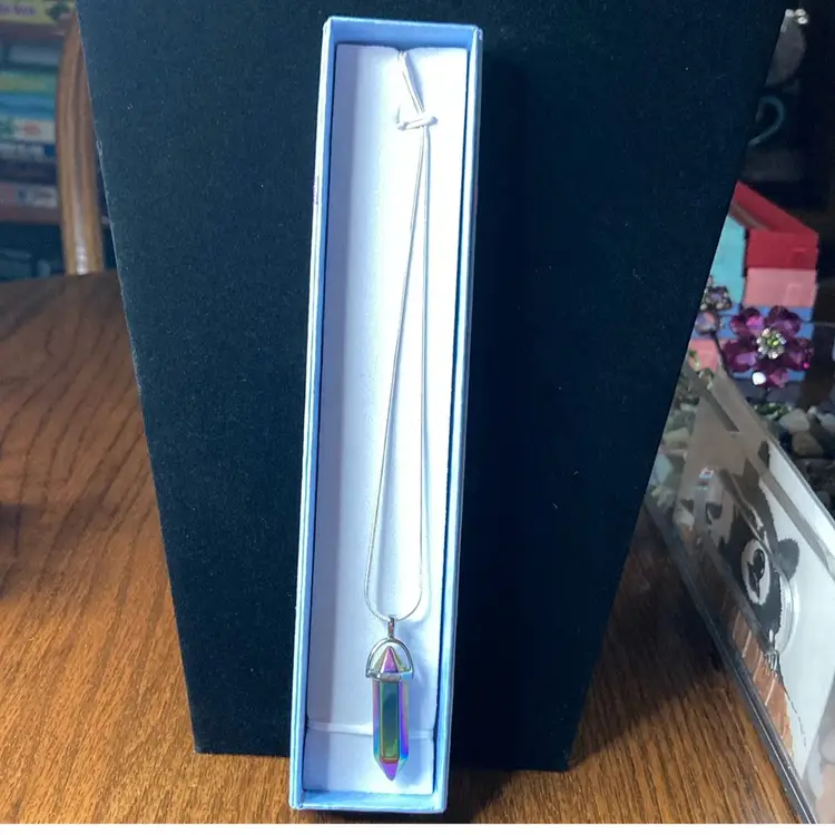 2 Day Sale! 🎉🎄🎉 HAND MADE BY ME! Necklace On 20” Chain! Will Arrive In Jewelry Box!