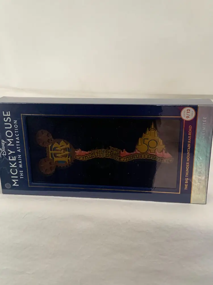 2022 Disney Parks Mickey Mouse Main Attraction Big Thunder Mountain Railroad Key