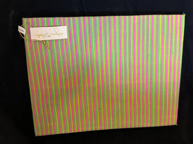 Vintage Unused Scrap Book MCM Vibes Signed Back