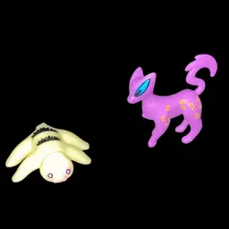 #43- Two Pokémon Figures As Pictured