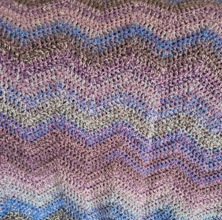 Crocheted Lap Throw