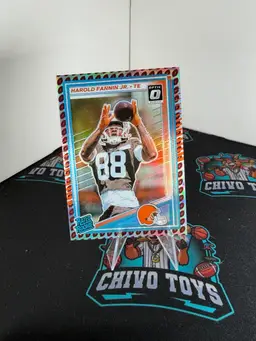 2025 Donruss Harold Fannin Jr. 🏈 Emoji Case Hit SSP Rated Rookie Browns