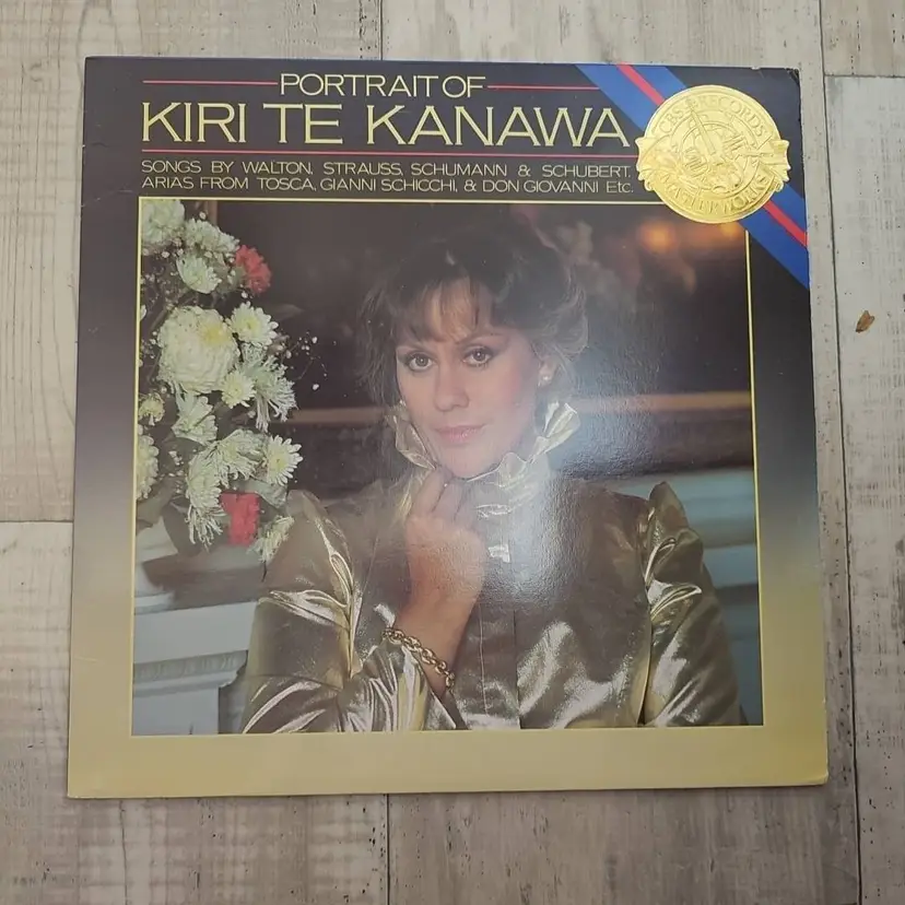 🎵 A Portrait of Kiri Te Kanawa (1983 CBS Masterworks) – Vinyl LP