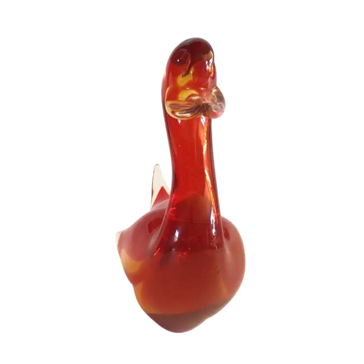 Vintage Murano Hand Blown Glass Duck