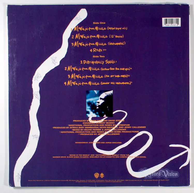 Monie Love - Monie In The Middle (12" Single) (1990) Vinyl 12" Maxi Single