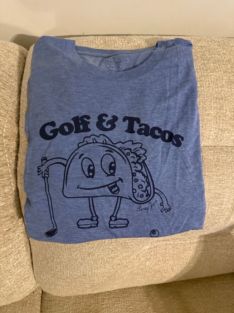 Swing Juice Golf And Tacos 2xl T-shirt