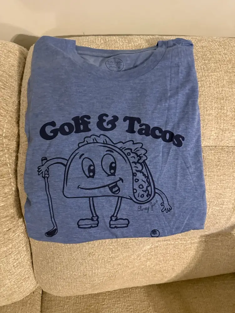 NEW!! Swing Juice Golf And Tacos 2xl T-shirt
