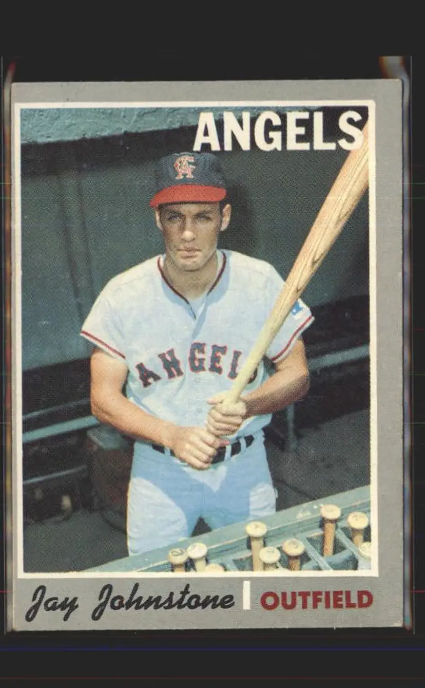 Jay Johnstone 1970 Topps #485 - (pk6) - California Angels