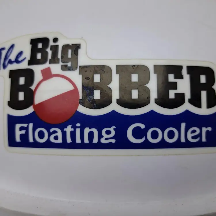 **Used** The Big Bobber Floating Cooler 12 Can Ice Chest Fishing, Boating, or Pool.