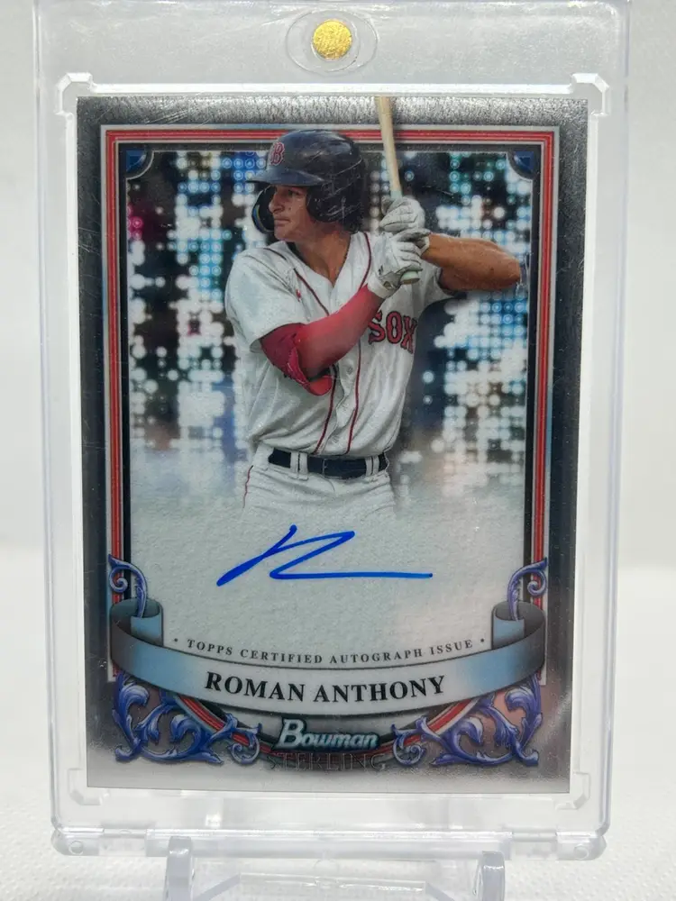 Roman Anthony 2024 Bowman Sterling Prospect Auto