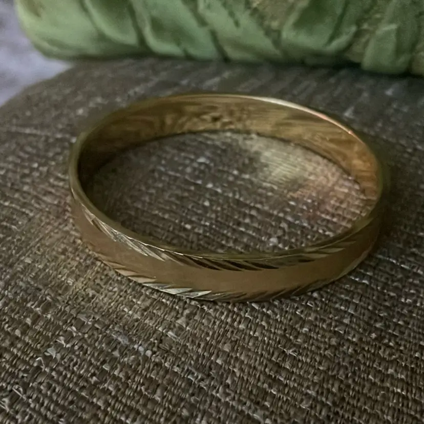Vintage Monet Goldtone Bangle