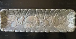 Arthur Court Bunny Serving Tray