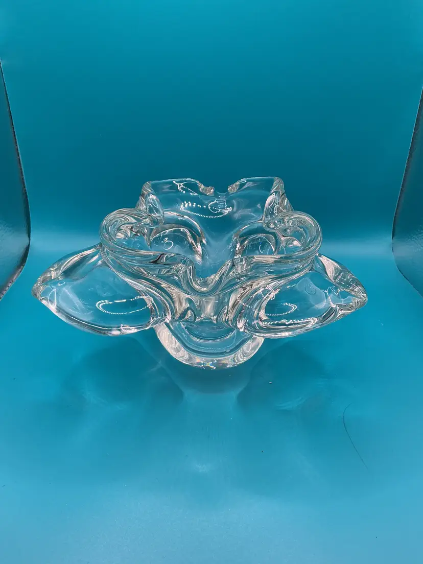 Vintage Murano Glass Butterfly Ashtray