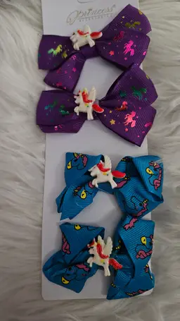 Unicorn hairbows