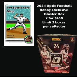2024 Optic Football Hobby Exclusive Blaster Box 2 For $160