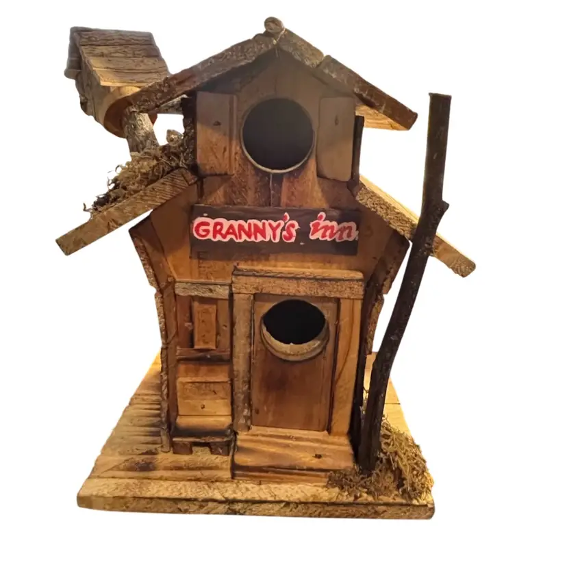 Beautiful Handmade Wood Birdhouse