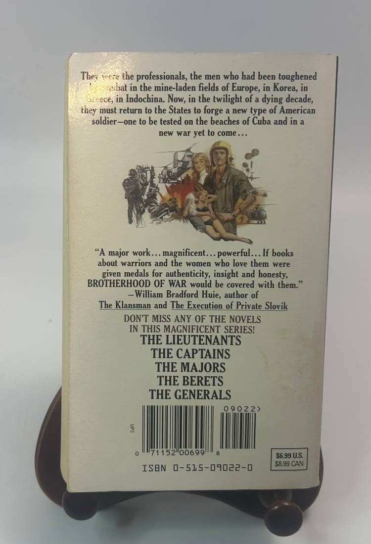 Vintage 'Brotherhood of War Book 4, The Colonels' W.E.B. Griffin 1983