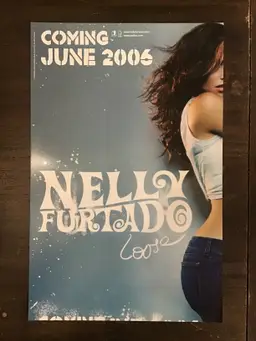 Nelly Furtado Loose album 11x17 inch promo poster 10 count lot