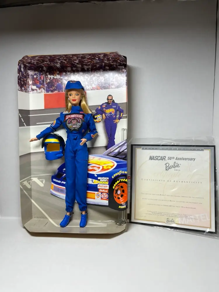 NASCAR 50th Anniversary Barbie NIB